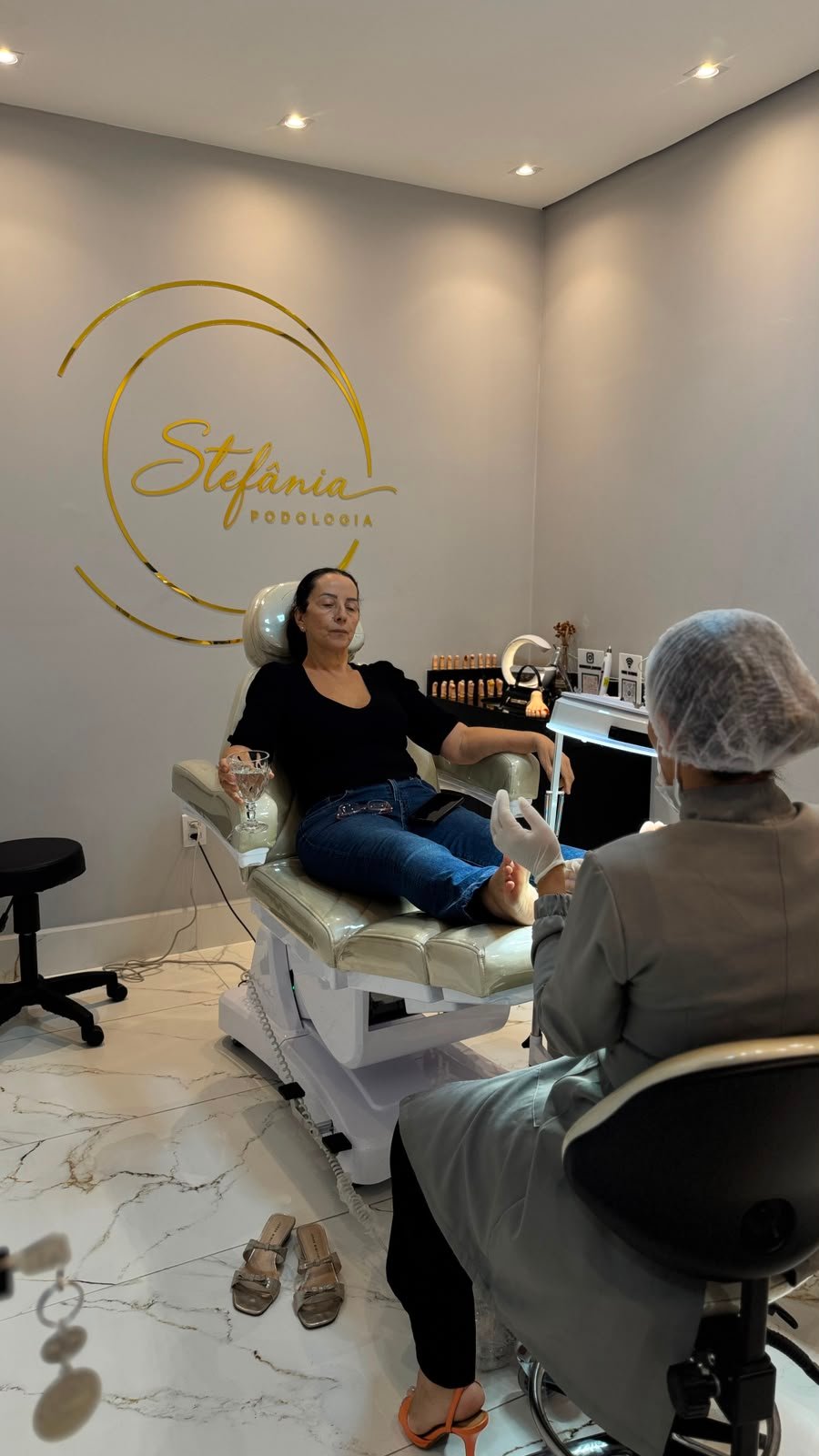 Atendimento na Stefânia Podologia